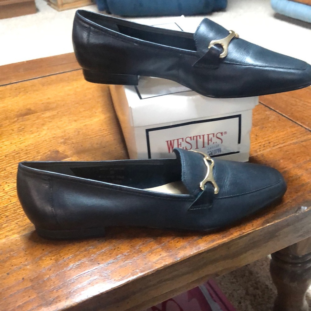 Navy blue Loafers for Women